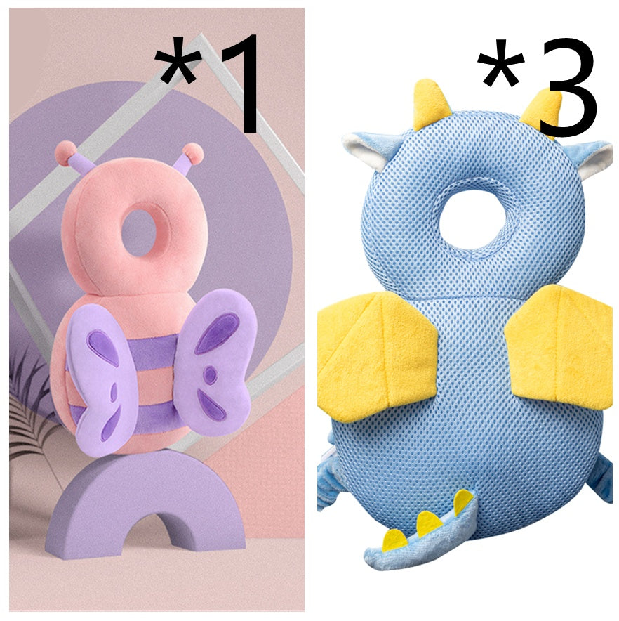 Baby Toddler Headrest Child Protection Baby Head Protection Cushion Cute Angel Wings - Rokkaku 18 online shop