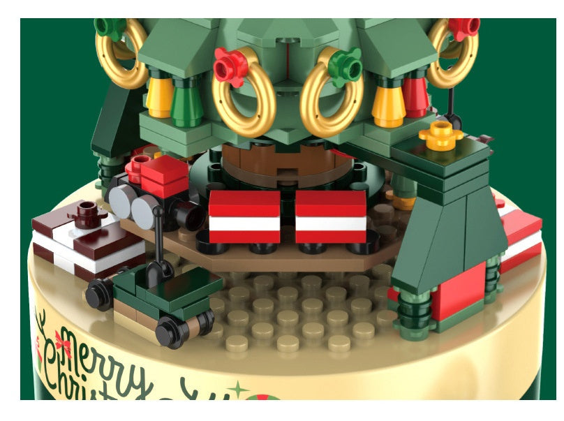 Christmas Tree Blocks Spin Music Box Blocks - Rokkaku 18 online shop