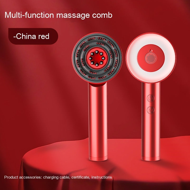 Fluffy Comb Scalp Massager Infrared Hair Care And Beauty - Rokkaku 18 online shop