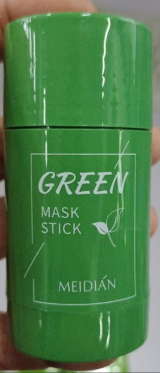 Cleansing Green Tea Mask Clay Stick Oil Control Anti-Acne Whitening Seaweed Mask Skin Care - Rokkaku 18 online shop