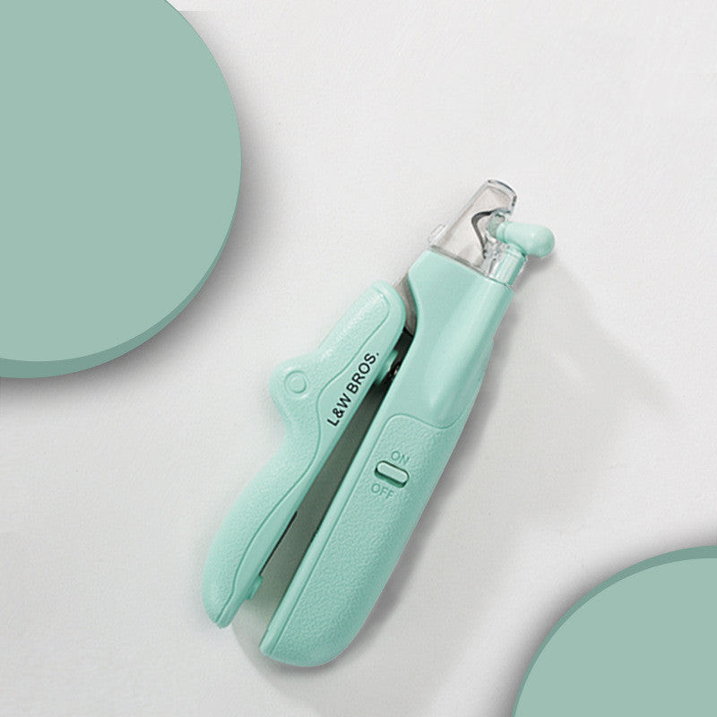 Pet Nail Clippers With LED Light Dogs Cat Nail Scissors Professional Trimmer Tool Care Grooming Supplies - Rokkaku 18 online shop