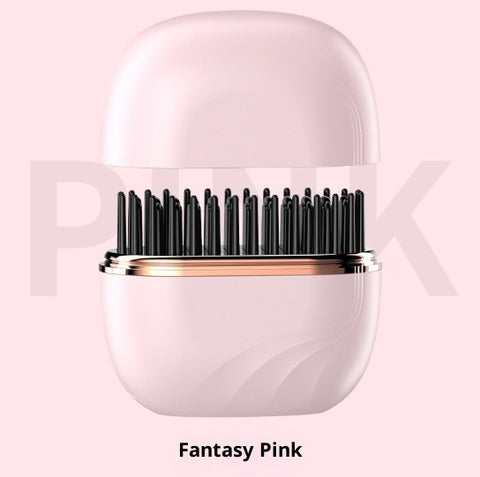 Mini Hair Straightening Comb Wireless Charging Portable Multifunctional Hair Care Not Hurt Hair Styling Comb Hair Straightener - Rokkaku 18 online shop