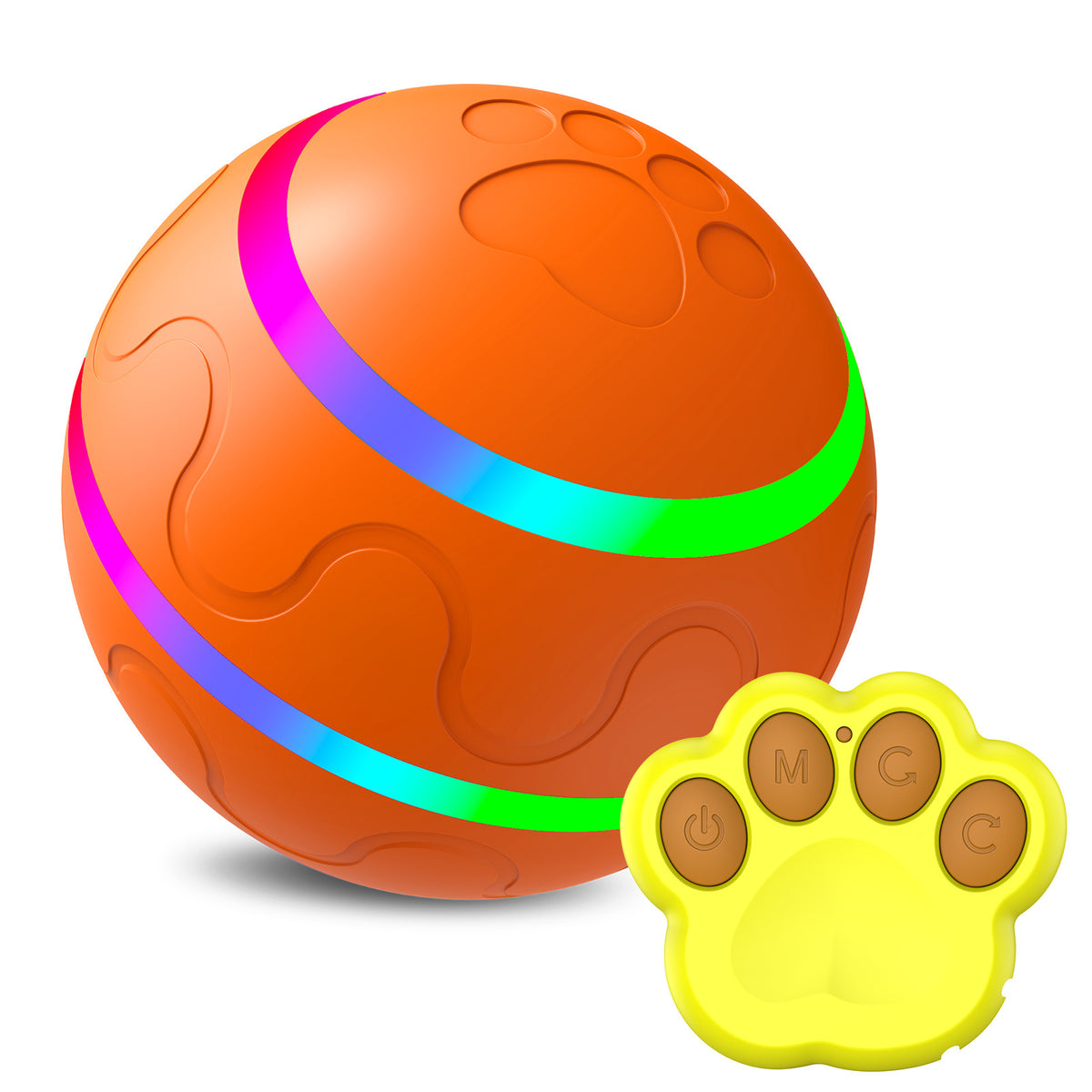 Pet New Cat Wicked Ball Toy Intelligent Ball USB Cat Toys Self Rotating Ball Automatic Rotation Ball - Rokkaku 18 online shop