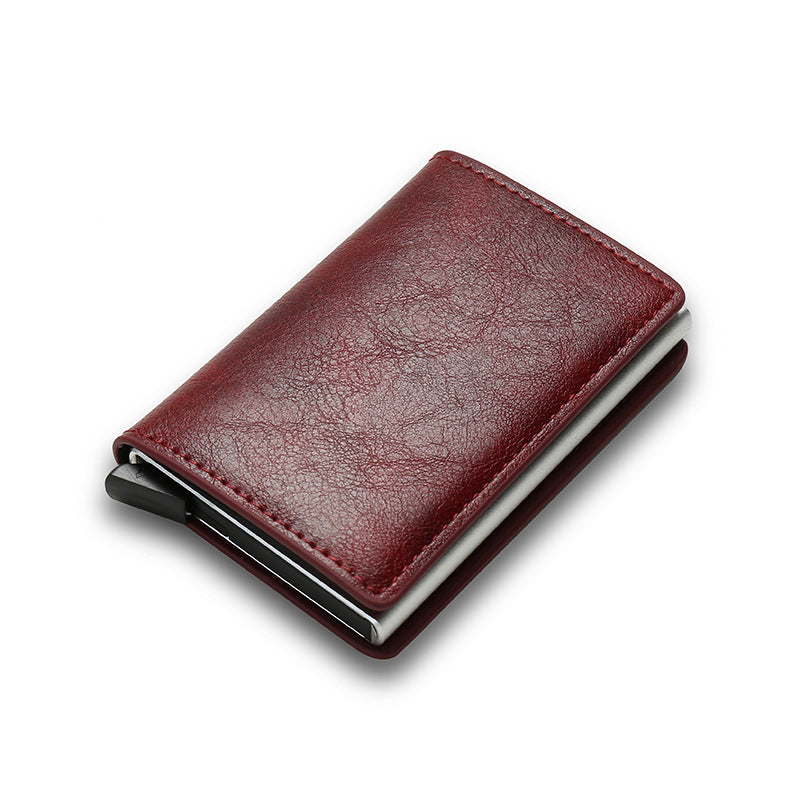 Credit Card Holder Smart Minimalist Wallet Pocket Men Women Slim Cardholder Bank Secure Creditcard Case - Rokkaku 18 online shop