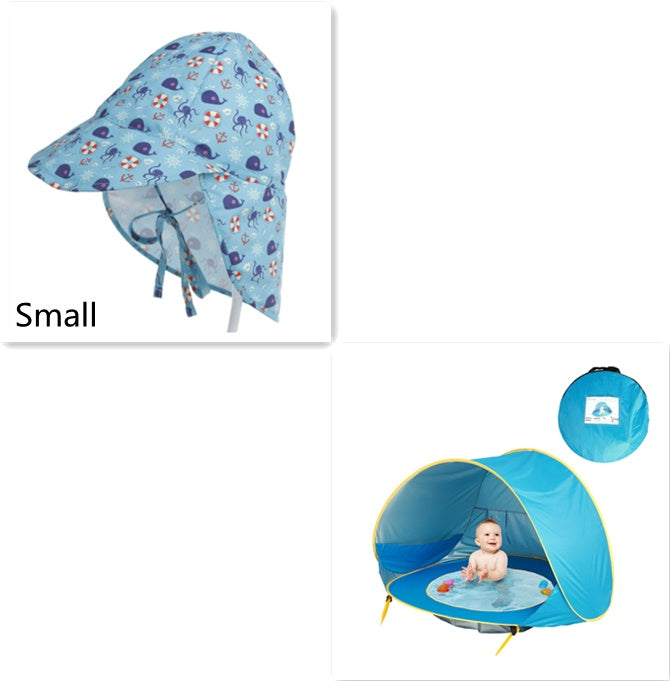Baby Beach Tent Kids Outdoor Camping Easy Fold Up Waterproof  Up Sun Awning Tent UV-protecting - Rokkaku 18 online shop