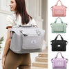 CJ convertible backpack handbag in gray shown worn by woman with additional colors pink green black and purple