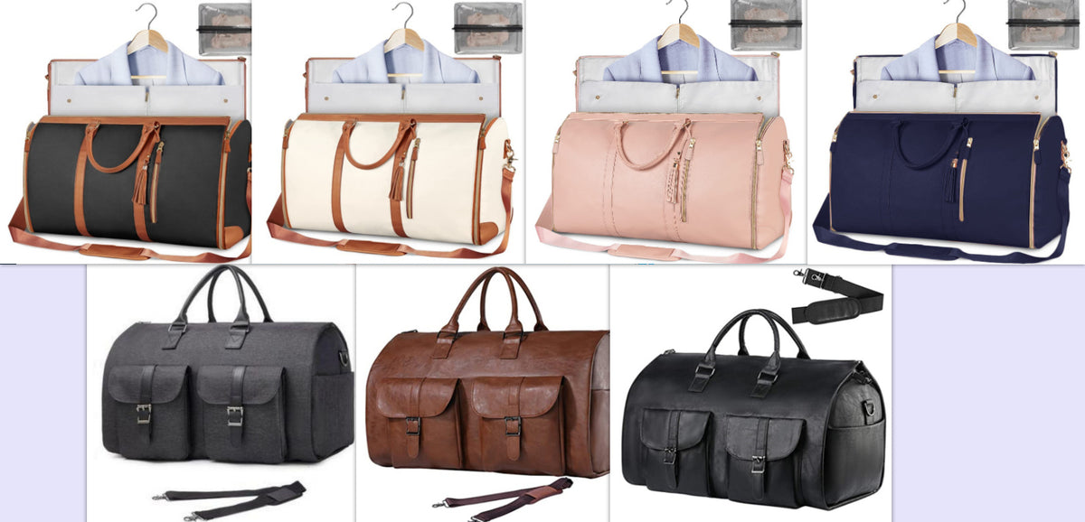 Large Capacity Travel Duffle Bag Women's Handbag Folding Suit Bag Waterproof Clothes Totes - Rokkaku 18 online shop
