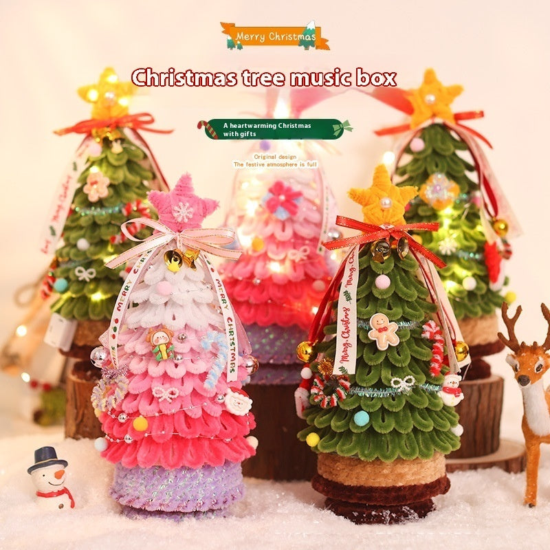 Music Box Handmade DIY Material Package Homemade Christmas Decoration - Rokkaku 18 online shop