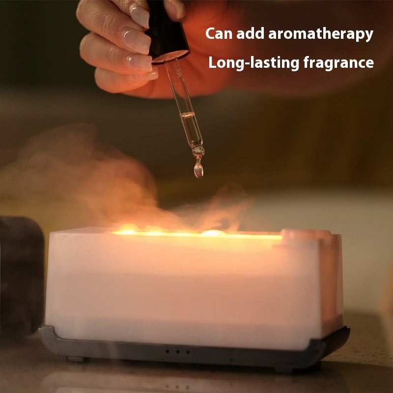 Timing Simulation Aroma Diffuser Usb Household Flame Humidifier  Aromatherapy Machine Spray Air Flame Humidifier Diffuser - Rokkaku 18 online shop