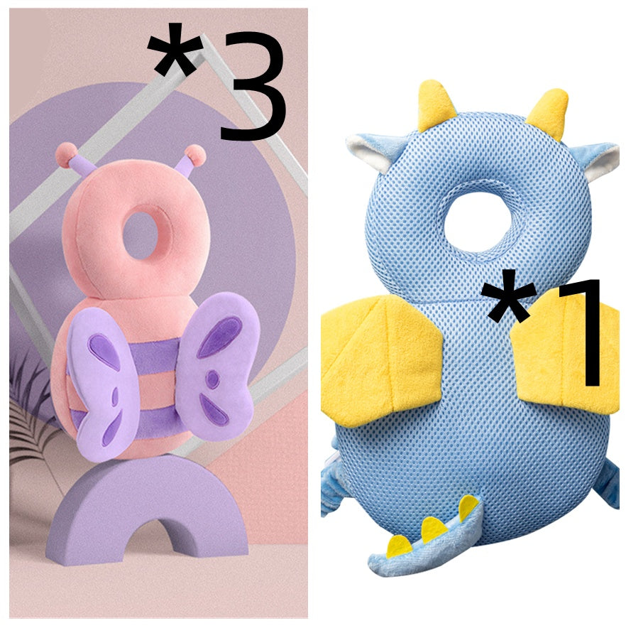 Baby Toddler Headrest Child Protection Baby Head Protection Cushion Cute Angel Wings - Rokkaku 18 online shop