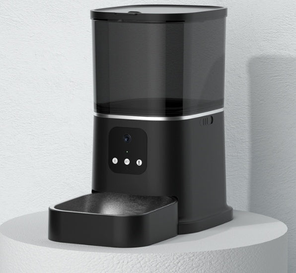 Pet Automatic Feeder Large Capacity Smart Voice Recorder APP Control Timer Feeding Cat Dog Food Dispenser With WiFi Pet Bo - Rokkaku 18 online shop