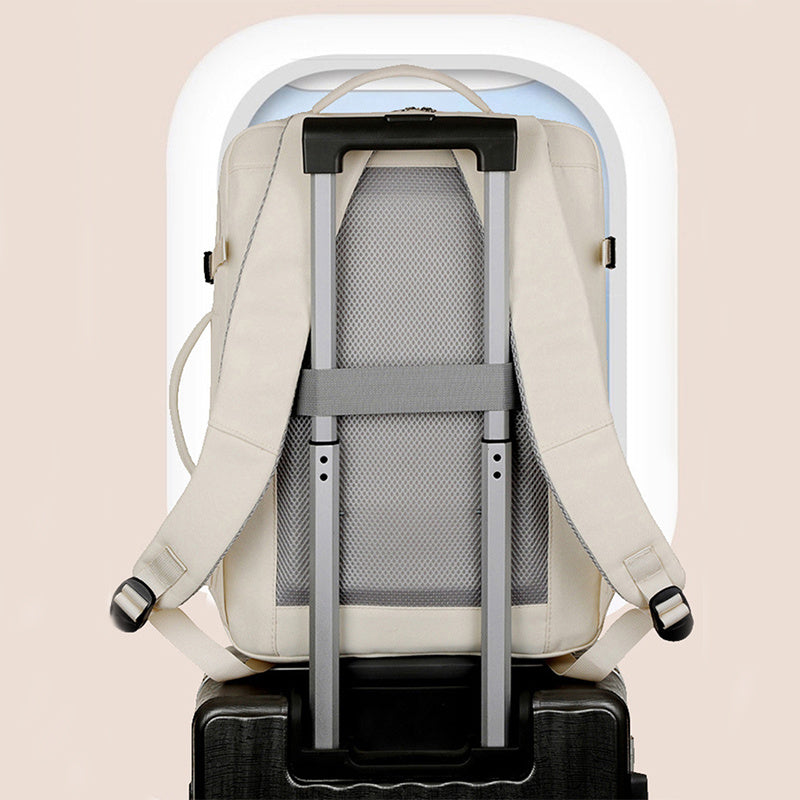 Large Capacity Backpack For Women Men Multiple Pockets And Zippers Versatile Computer Bags Business Travel Backpack - Rokkaku 18 online shop