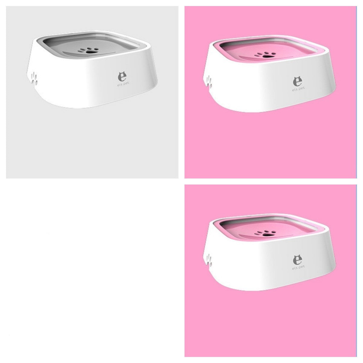 1.5L Cat Dog Water Bowl Carried Floating Bowl Anti-Overflow Slow Water Feeder Dispenser Pet Fountain ABS&PP Dog Supplies - Rokkaku 18 online shop