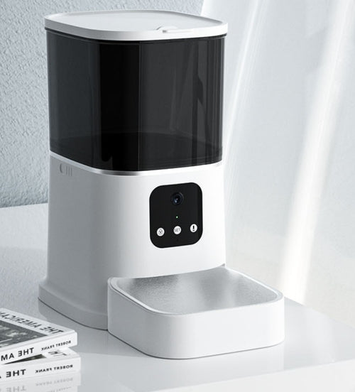 Pet Automatic Feeder Large Capacity Smart Voice Recorder APP Control Timer Feeding Cat Dog Food Dispenser With WiFi Pet Bo - Rokkaku 18 online shop