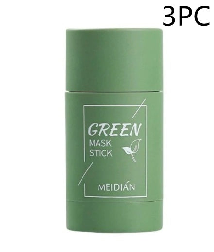 Cleansing Green Tea Mask Clay Stick Oil Control Anti-Acne Whitening Seaweed Mask Skin Care - Rokkaku 18 online shop