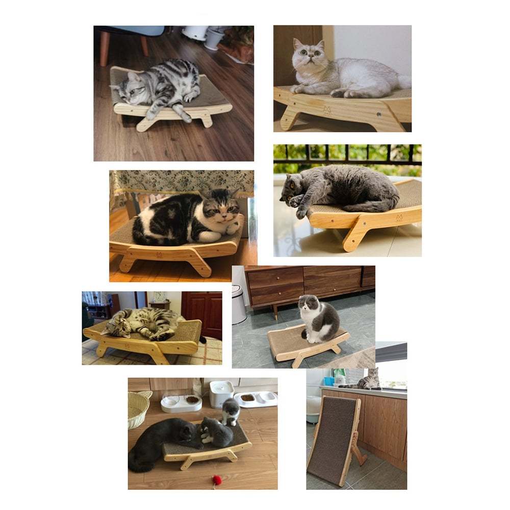 Deformation Cat Bed Vertical Corrugated Paper Grinding Claw Toy Replaceable Core Pet Products - Rokkaku 18 online shop