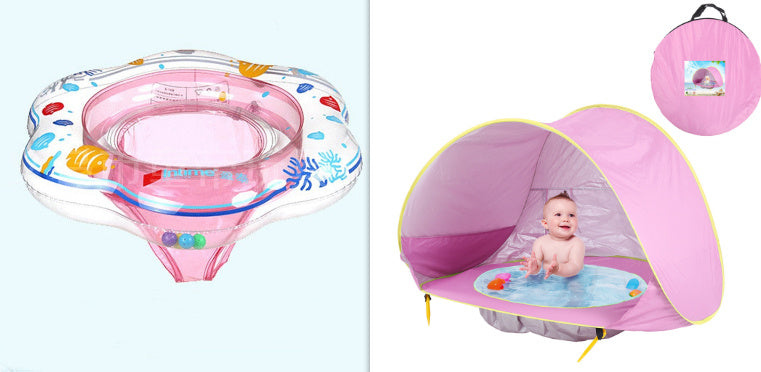 Baby Beach Tent Kids Outdoor Camping Easy Fold Up Waterproof  Up Sun Awning Tent UV-protecting - Rokkaku 18 online shop