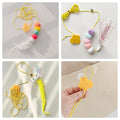 Cat Toys Simulated Cute Toys Funny Self-hey Interactive Toy Rope Grabbing Mouse Telescopic Hanging Cat Pet Supplies - Rokkaku 18 online shop