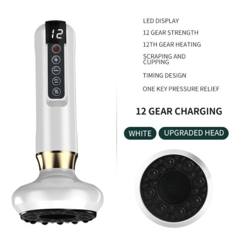 Electric Vacuum Cupping Massager For Body Anti-Cellulite Suction Cup Gua Sha Massage Body Cups Guasha Fat Burning Slimming Jars - Rokkaku 18 online shop