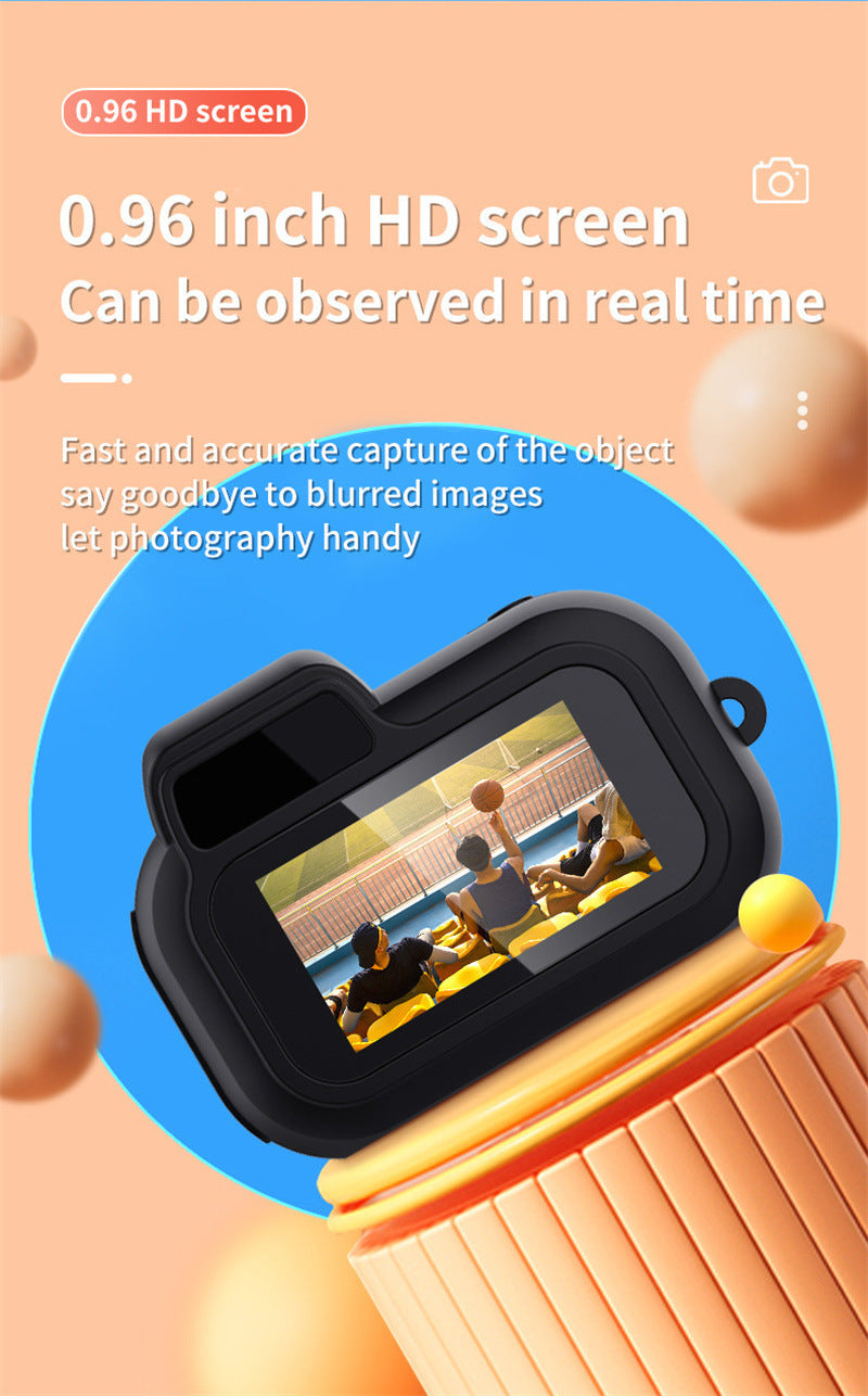 Retro Mini Camera With Screen Indoor Home Outdoor 1080p HD Portable Very Small Camera Video Support Holiday Gifts - Rokkaku 18 online shop