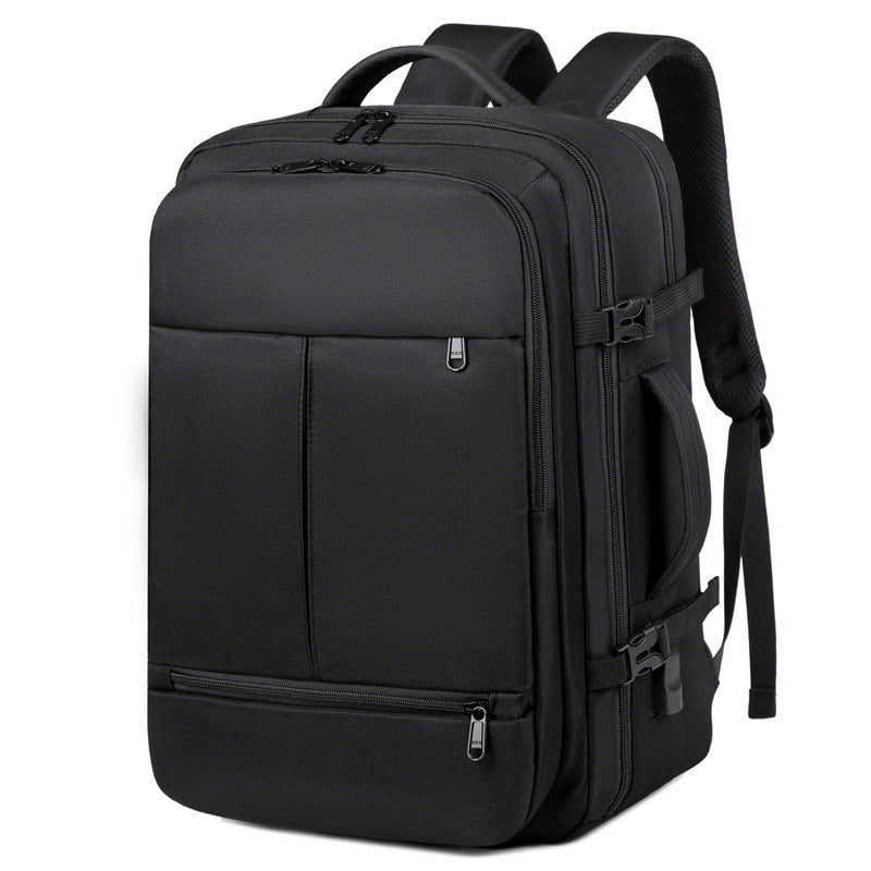 Large Capacity Backpack For Women Men Multiple Pockets And Zippers Versatile Computer Bags Business Travel Backpack - Rokkaku 18 online shop