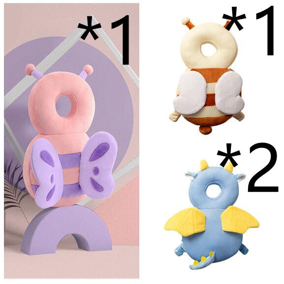Baby Toddler Headrest Child Protection Baby Head Protection Cushion Cute Angel Wings - Rokkaku 18 online shop