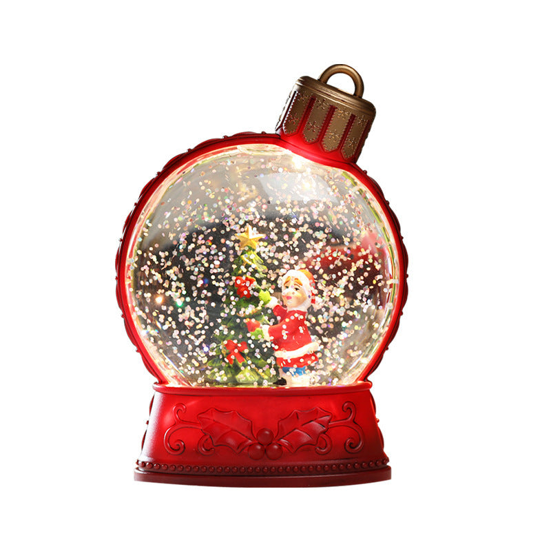 Christmas Holiday Decorations Luminous Simulation Flat Light LED Decoration Scene Layout Flame Light Home Decor - Rokkaku 18 online shop