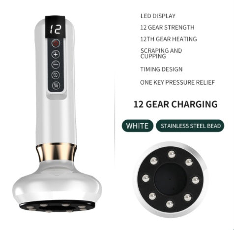 Electric Vacuum Cupping Massager For Body Anti-Cellulite Suction Cup Gua Sha Massage Body Cups Guasha Fat Burning Slimming Jars - Rokkaku 18 online shop