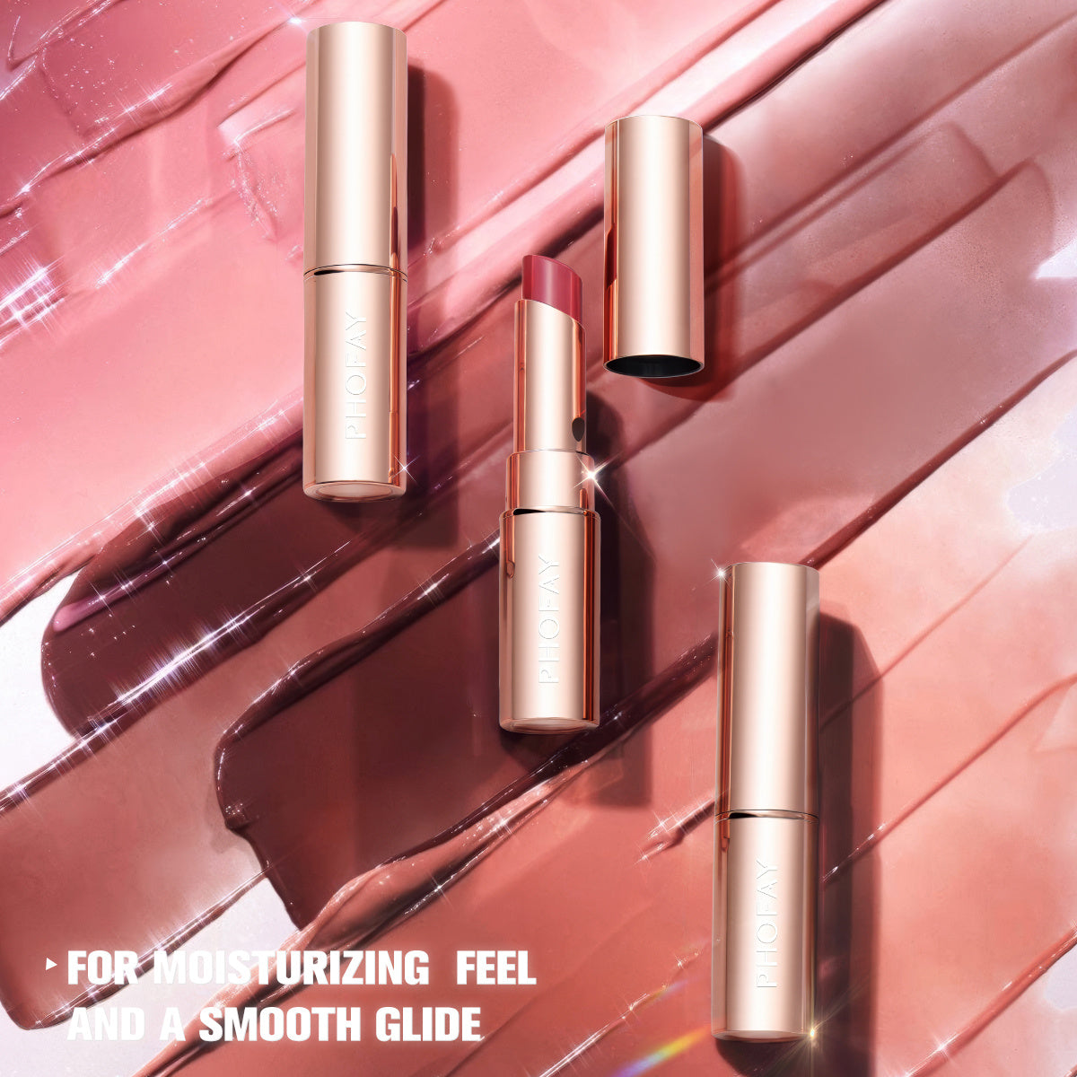 PHOFAY Moisturizing Lipstick - Rokkaku 18 online shop