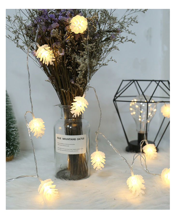 LED Simulation Transparent Pine Nut Light String - Rokkaku 18 online shop