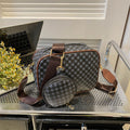 Vintage Pattern Crossbody Bags For Women Shoulder Shell Bag Trend Small Purse And Handbag Luxury Designer Female Square Bag Women's Bag - Rokkaku 18 online shop