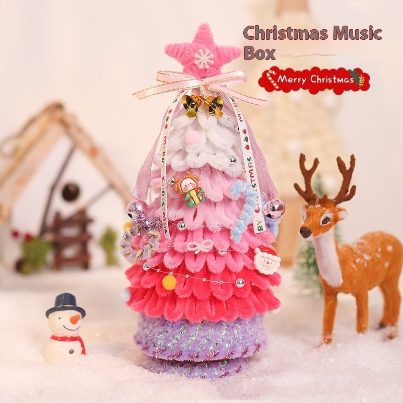 Music Box Handmade DIY Material Package Homemade Christmas Decoration - Rokkaku 18 online shop