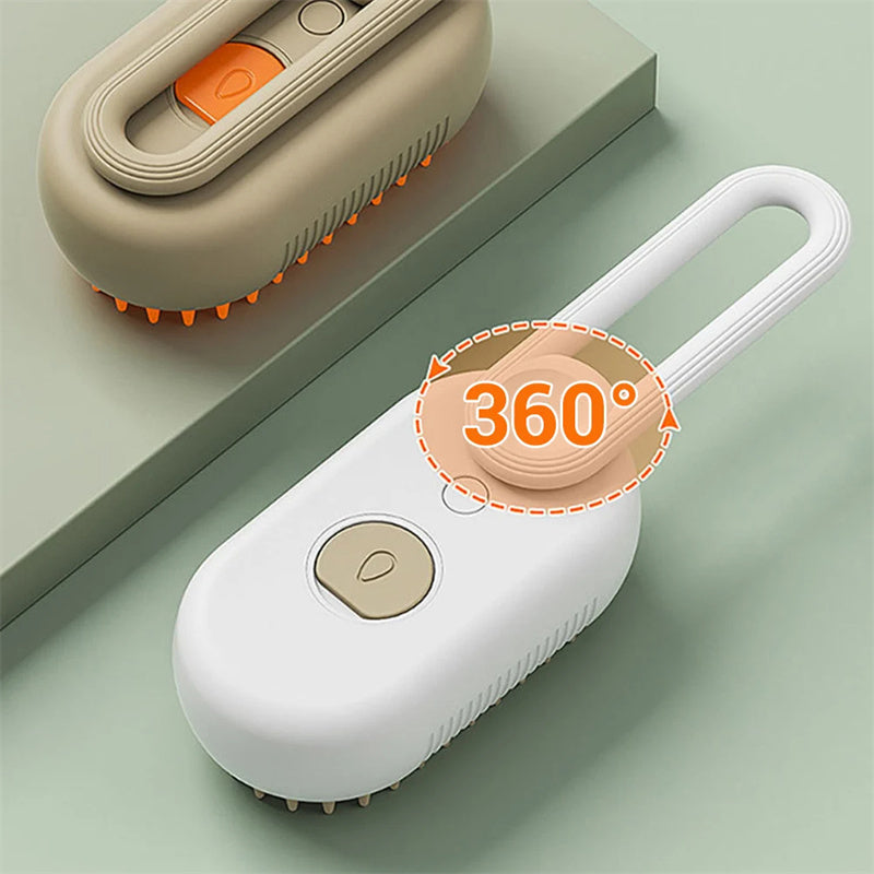 Cat Steam Brush Steamy Dog Brush 3 In 1 Electric Spray Cat Hair Brushes For Massage Pet Grooming Comb Hair Removal Combs Pet Products - Rokkaku 18 online shop