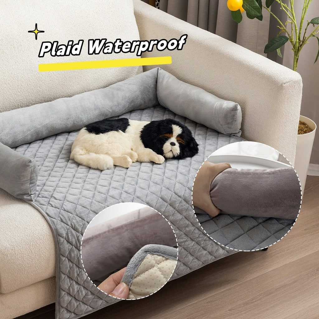 Pet Dog Sofa Bed Dog Beds For Large Dogs Cushion Warm Cat Beds Mat Furniture Protector Dog Sofa - Rokkaku 18 online shop