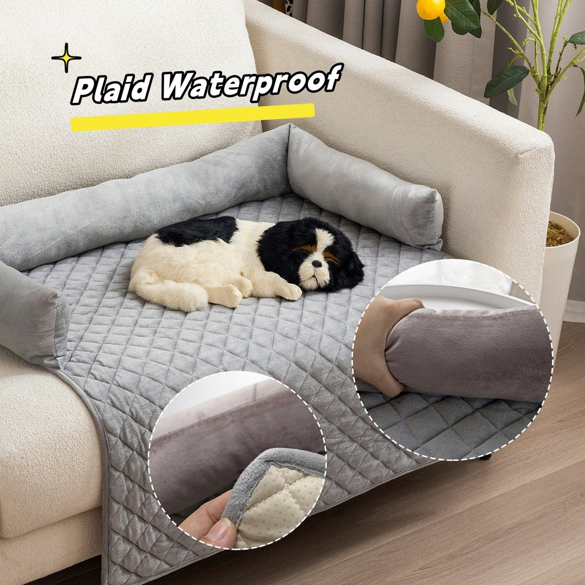 Pet Dog Sofa Bed Dog Beds For Large Dogs Cushion Warm Cat Beds Mat Furniture Protector Dog Sofa - Rokkaku 18 online shop