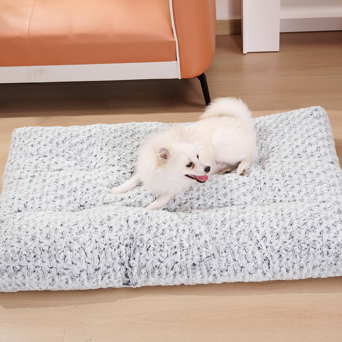 Dog Beds Thickened Rose Velvet Pet Kennel Bed Mat More Cotton Soft Fluffy Washable Dog Bed - Rokkaku 18 online shop