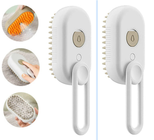 Cat Steam Brush Steamy Dog Brush 3 In 1 Electric Spray Cat Hair Brushes For Massage Pet Grooming Comb Hair Removal Combs Pet Products - Rokkaku 18 online shop