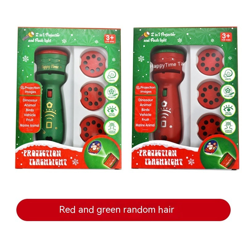 New Year Gift Christmas Gift Multifunctional Projector Luminous Toy Gift Children Baby Puzzle Star Light Flashlight - Rokkaku 18 online shop