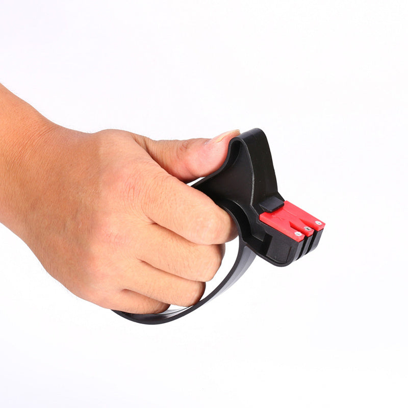 Knife Sharpener Handheld Scissor Blade Sharpening Convenient Kitchen Tools Grindstone 2 In 1 Kitchen Gadgets - Rokkaku 18 online shop