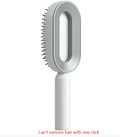 Self Cleaning Hair Brush For Women One-key Cleaning Hair Loss Airbag Massage Scalp Comb Anti-Static Hairbrush - Rokkaku 18 online shop