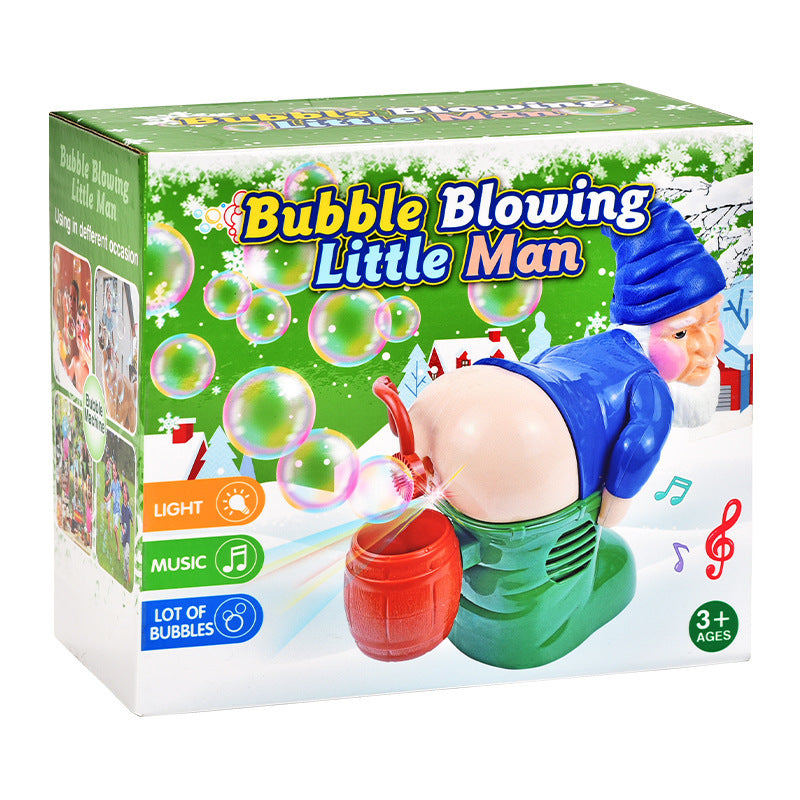 Electric Santa Claus Bubbles Machine Blowing Bubbles Music Light Entertainment Toy Prank Funny Ornament Christmas Gifts Christmas Decorations - Rokkaku 18 online shop