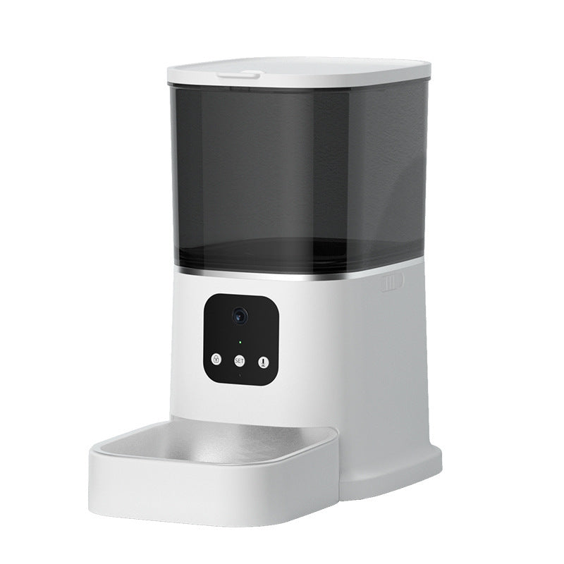 Pet Automatic Feeder Large Capacity Smart Voice Recorder APP Control Timer Feeding Cat Dog Food Dispenser With WiFi Pet Bo - Rokkaku 18 online shop