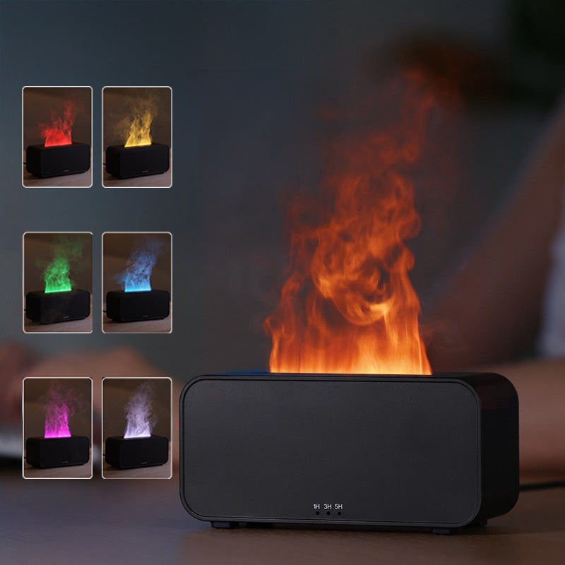 Timing Simulation Aroma Diffuser Usb Household Flame Humidifier  Aromatherapy Machine Spray Air Flame Humidifier Diffuser - Rokkaku 18 online shop