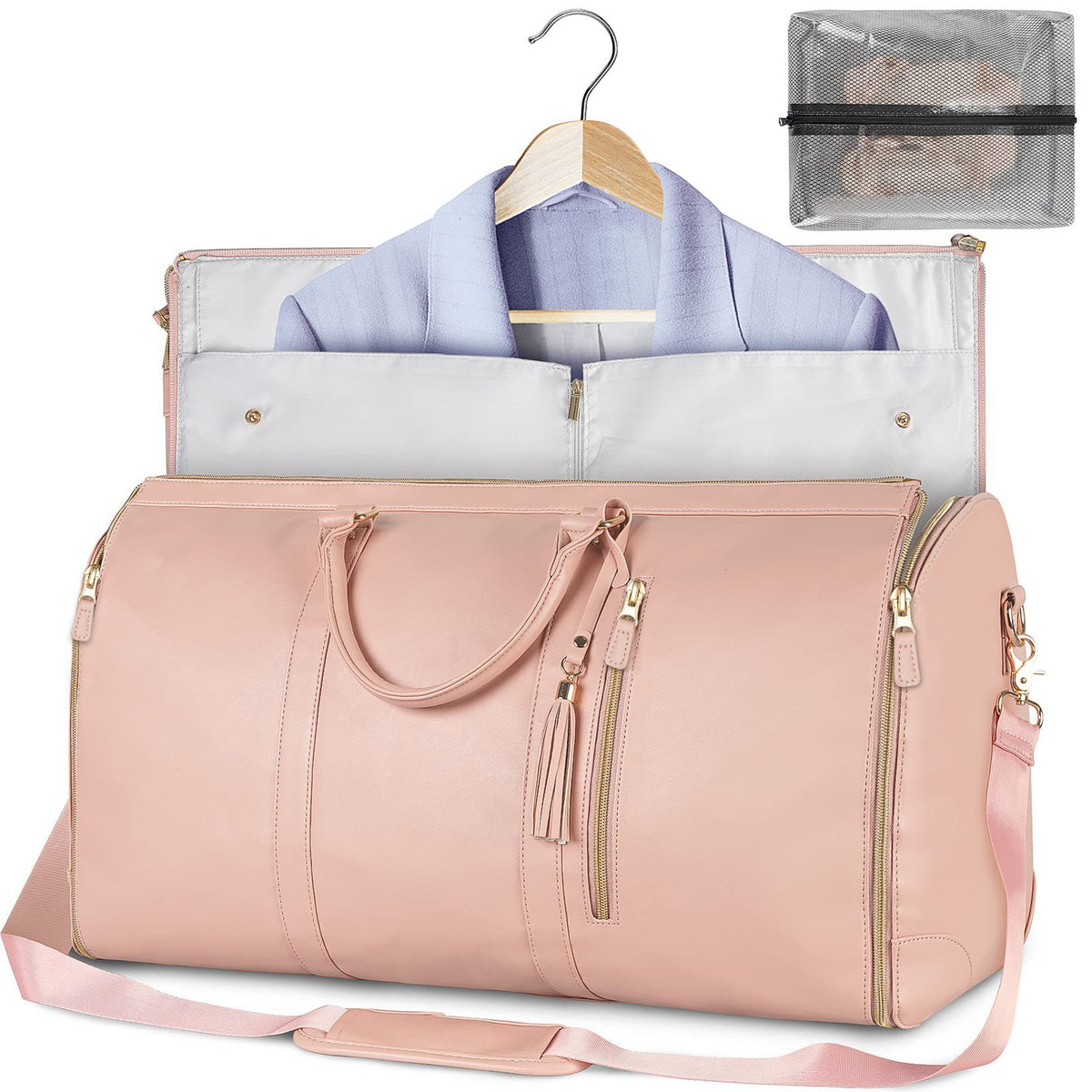 Large Capacity Travel Duffle Bag Women's Handbag Folding Suit Bag Waterproof Clothes Totes - Rokkaku 18 online shop