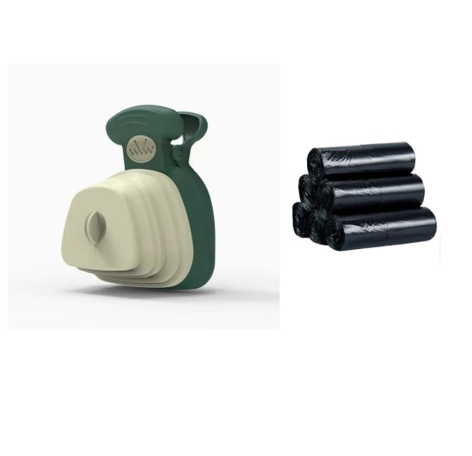 Pet Dog Poop Bag Dispenser Travel Foldable Poop Spoon - Rokkaku 18 online shop