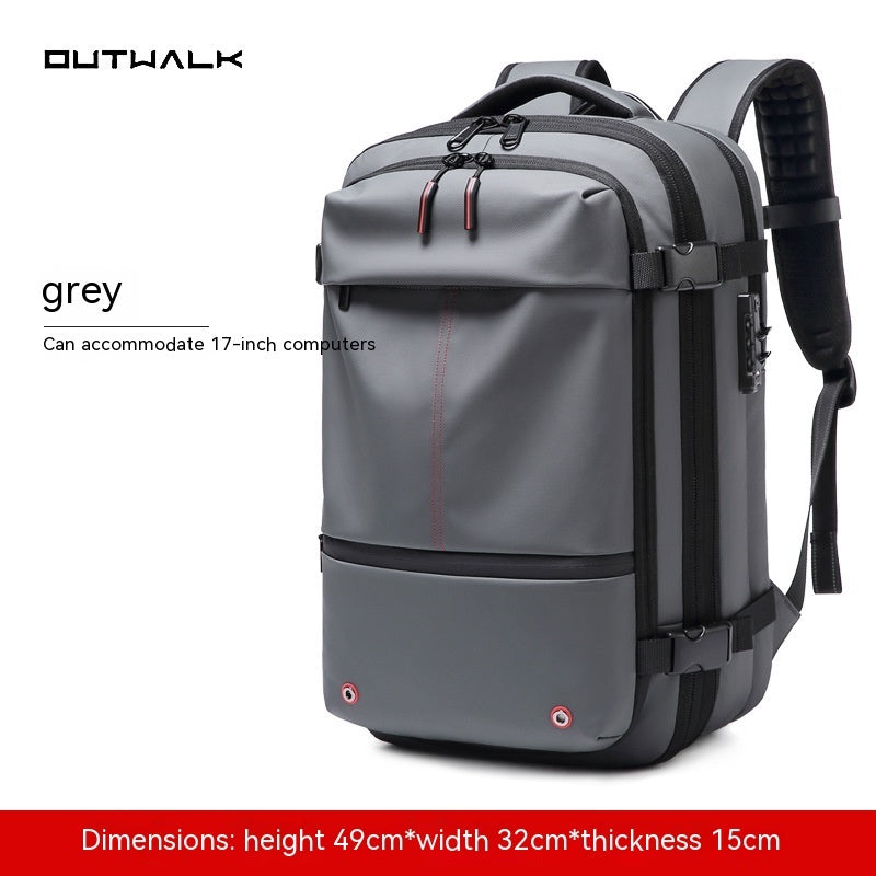 Travel Backpack Men's Business Multifunction Computer Bag Vacuum Compression Large-capacity Backpack - Rokkaku 18 online shop