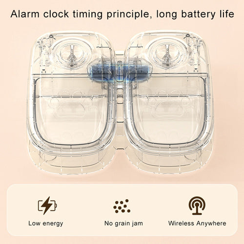 Automatic Pet Feeder Smart Food Dispenser For Cats Dogs Timer Stainless Steel Bowl Auto Dog Cat Pet Feeding Pets Supplies - Rokkaku 18 online shop
