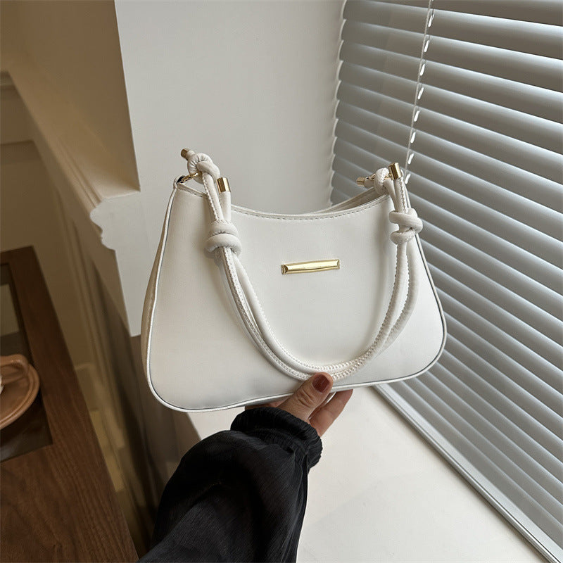 Women's High-end Hand-held Armpit Small Square Bag - Rokkaku 18 online shop