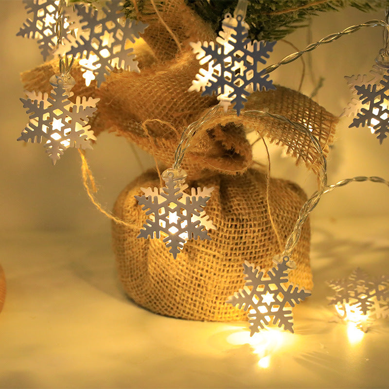Christmas LED Light String Santa Claus Elk Snowman Xmas Ornament String Light Christmas Decorations New Year Navidad Gift - Rokkaku 18 online shop