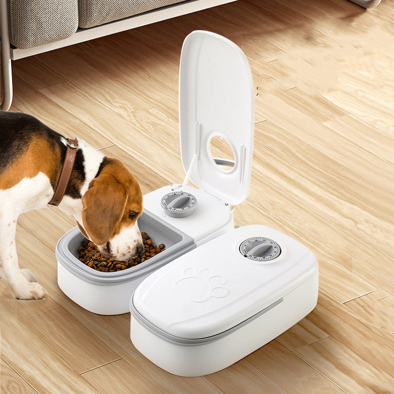 Automatic Pet Feeder Smart Food Dispenser For Cats Dogs Timer Stainless Steel Bowl Auto Dog Cat Pet Feeding Pets Supplies - Rokkaku 18 online shop